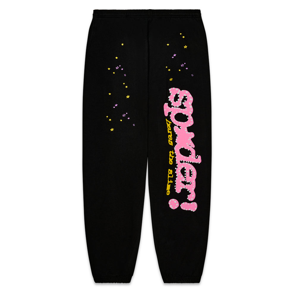 BLACK HERES THE SLIME SWEATPANT 076 B BLACK HERES THE SLIME SWEATPANT 076 B