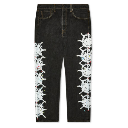 BLACK VINTAGE WEB DENIM 090 B