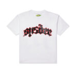 SP5 GOTHIC TEXT WHITE TEE 005 B