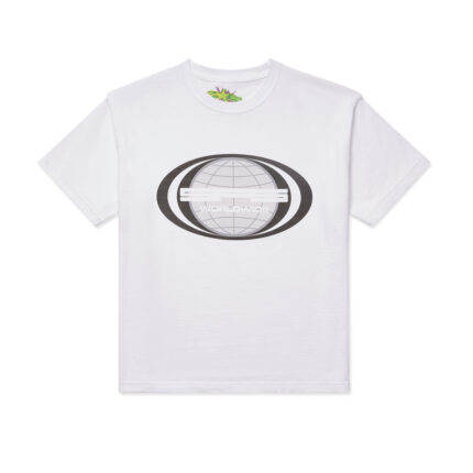 WORLDWIDE LOGO WHITE TEE 003 B