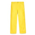 YELLOW LEATHER PANTS FRONT